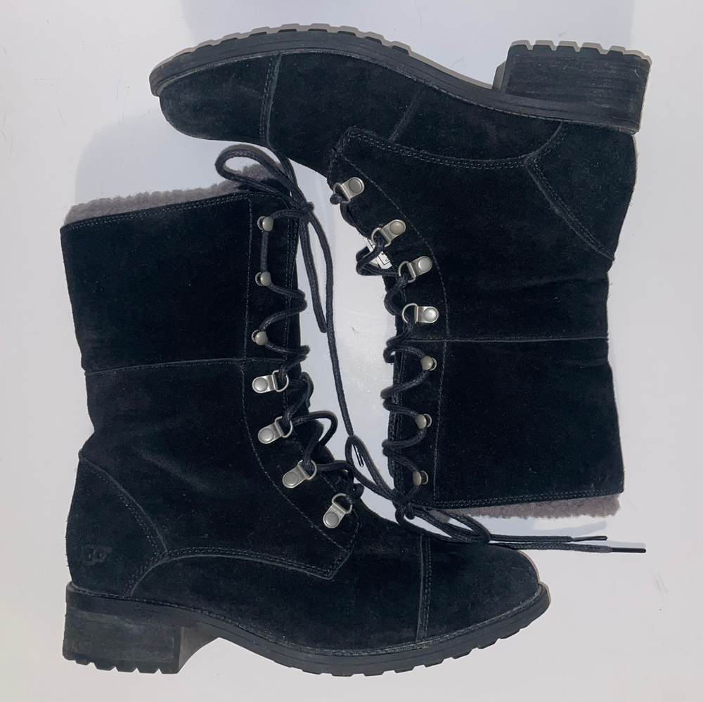 Ugg Gradin Lace Up Combat Boot